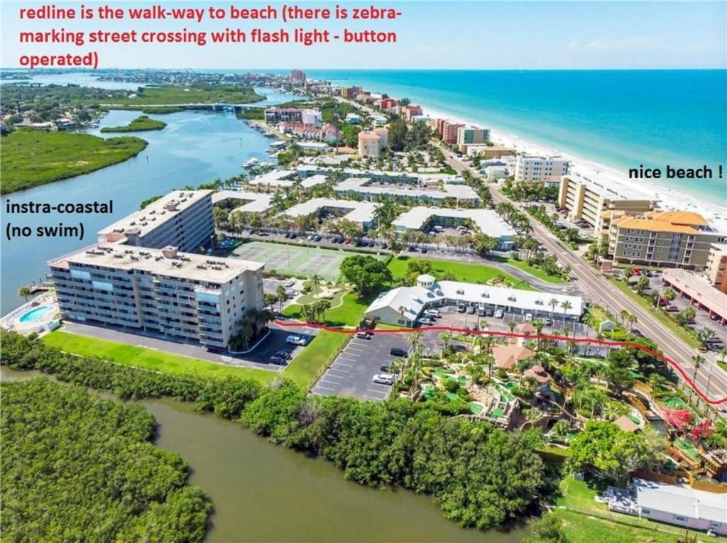 Bayshore Yatch Tennis Condo 2Br 3 Beds, Walking Distance To Beautiful Quite Beach Clearwater Beach Exterior foto